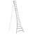 Hendon tripod ladders Vultur échelle trépied 480 cm avec 1 pied réglable