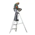 Hendon tripod ladders Vultur tripod ladder 180 cm with platform and 1 adjustable leg
