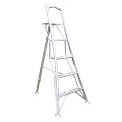 Vultur tripod ladder 180 cm with platform and 1 adjustable leg