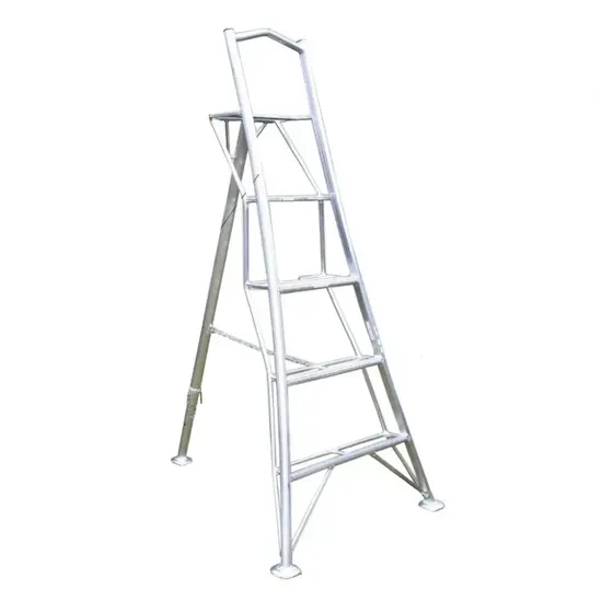 Hendon tripod ladders Vultur driepootladder 180 cm met platform en 1 verstelbaar been