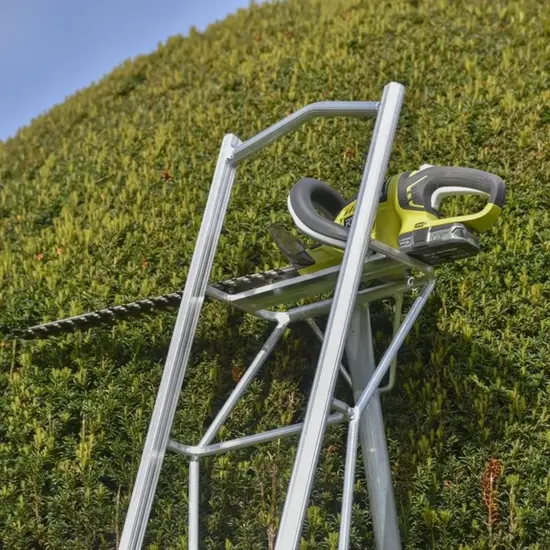 Hendon tripod ladders Vultur driepootladder 180 cm met platform en 1 verstelbaar been