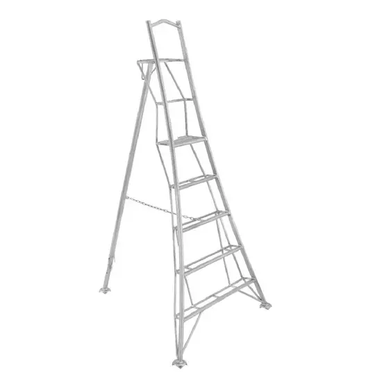 Hendon tripod ladders Vultur driepootladder 240 cm met platform en 1 verstelbaar been