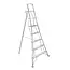 Hendon tripod ladders Vultur Tripod ladder 240 cm with platform and 1 adjustable leg