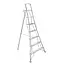 Hendon Vultur Tripod ladder 240 cm with platform and 1 adjustable leg