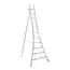 Hendon tripod ladders Vultur Tripod ladder 360 cm with platform and 1 adjustable leg