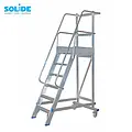 Solide Solide escalier de rayonnage 6 marches MBT06