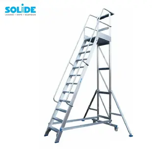 Solide mobiele bordestrap 12 treden MBT12