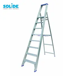 Solide step ladder 8 tread PT08