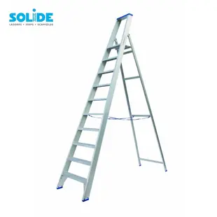 Solide step ladder 10 tread PT10
