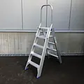 Solide Solide dubbele trapladder 2x5 treden DT5 | Professioneel