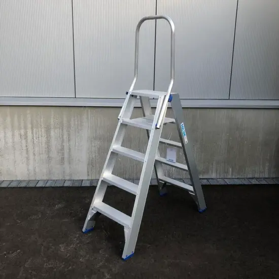 Solide Solide dubbele trapladder 2x5 treden DT5 | Professioneel