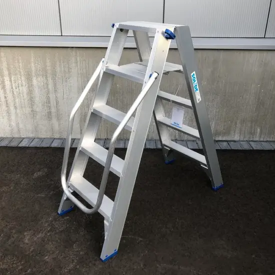 Solide Solide dubbele trapladder 2x5 treden DT5 | Professioneel