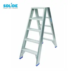 Solide double-sided step ladder 2x5 tread DT5