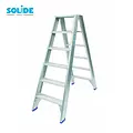 Solide Solide dubbele trapladder 2x6 treden DT6