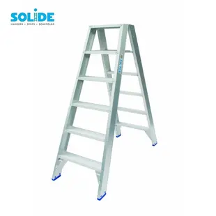 Solide double-sided step ladder 2x6 tread DT6