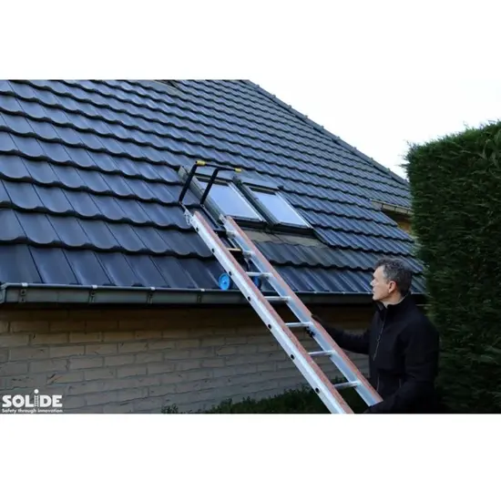 Solide Solide échelle de couvreur kit 8 m