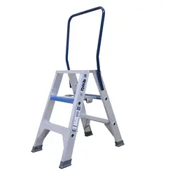 ASC 3-step double-sided stepladder with handrail DT-3