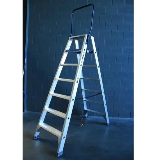 ASC ASC dubbele trap met beugel 7 treden DT-7