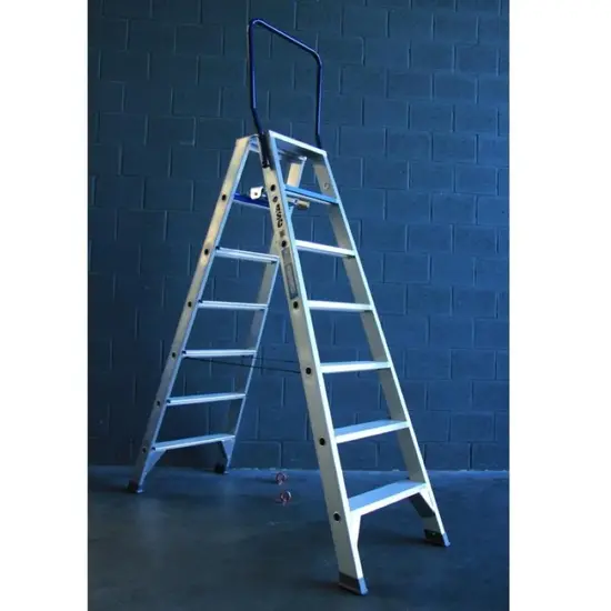 ASC ASC dubbele trap met beugel 7 treden DT-7