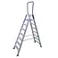 ASC ASC 8-step double-sided stepladder with handrail DT-8
