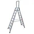 ASC ASC dubbele trap met beugel 9 treden DT-9