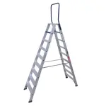 ASC ASC 9-step double-sided stepladder with handrail DT-9