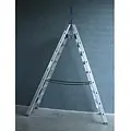 ASC ASC dubbele trap met beugel 9 treden DT-9