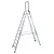 ASC ASC 12-step double-sided stepladder with handrail DT-12