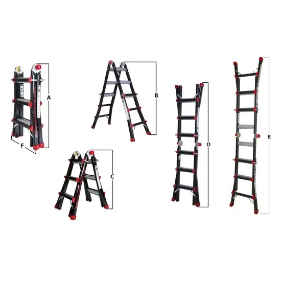 BigOne Big One telescopische ladder 4x3 TacTic