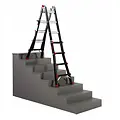 BigOne BigOne TacTic telescopische ladder 4x4