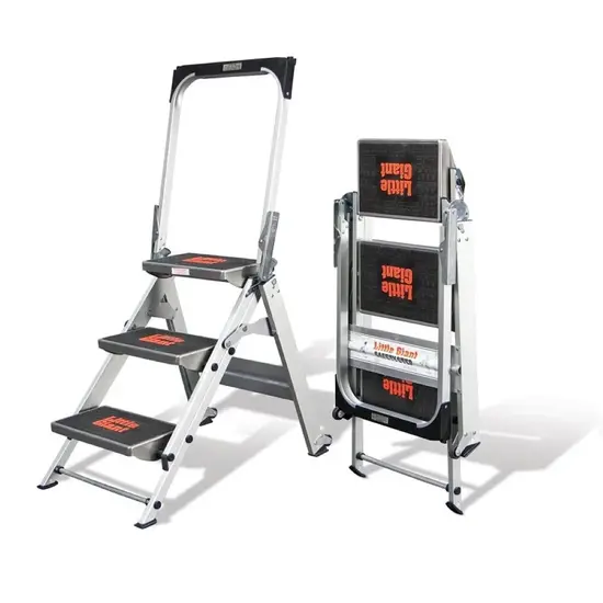 Little Giant Ladders Escabeau Little Giant Altrex Safety Step 3 marches