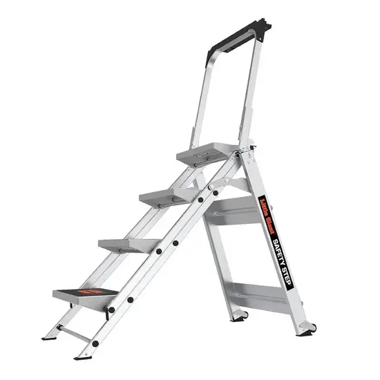 Little Giant Ladders Escabeau Little Giant Altrex Safety Step 4 marches