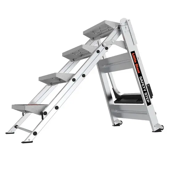 Little Giant Ladders Escabeau Little Giant Altrex Safety Step 4 marches