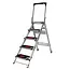 Little Giant Ladders Escabeau Little Giant Altrex Safety Step 5 marches