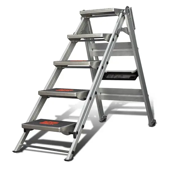 Little Giant Ladders Escabeau Little Giant Altrex Safety Step 5 marches