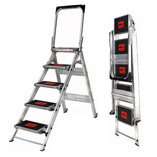 Little Giant Ladders Escabeau Little Giant Altrex Safety Step 5 marches