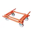 Mondelin Chariot porte-panneaux Mondelin 4 roues pliable