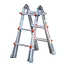 Waku Échelle pliante télescopique Waku 4x3