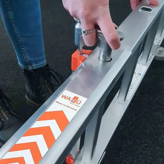 Waku Échelle pliante télescopique Waku 4x3