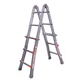 Waku Échelle pliante télescopique Waku 4x3