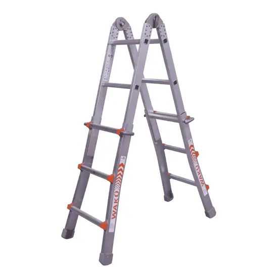 Waku Échelle pliante télescopique Waku 4x3