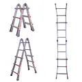 Waku Échelle pliante télescopique Waku 4x3