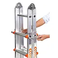 Waku Échelle pliante télescopique Waku 4x4