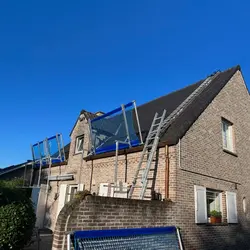 ASC dakrandbeveiliging schuin dak Klasse C 12 meter