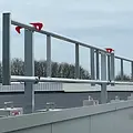 Roof Safety Systems RSS toit plat Compact 40 mètres + cadre de transport
