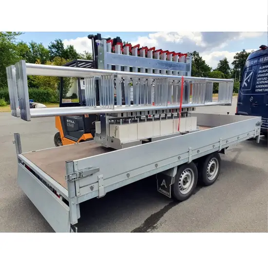 Roof Safety Systems RSS toit plat Compact 40 mètres + cadre de transport