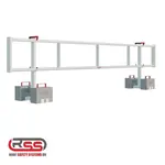 Roof Safety Systems RSS système anti-chute toit plat Compact 36 mètres