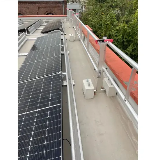 Roof Safety Systems RSS système anti-chute toit plat Compact 28 mètres