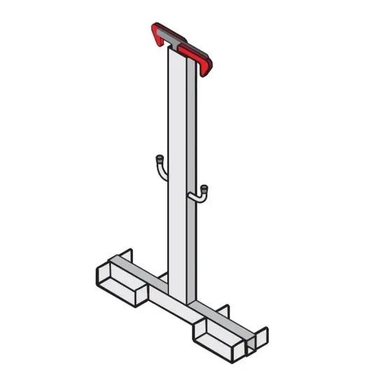 Roof Safety Systems Montant RSS système anti-chute toit plat Compact
