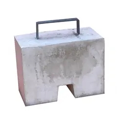 Bloc de béton RSS système anti-chute toit plat